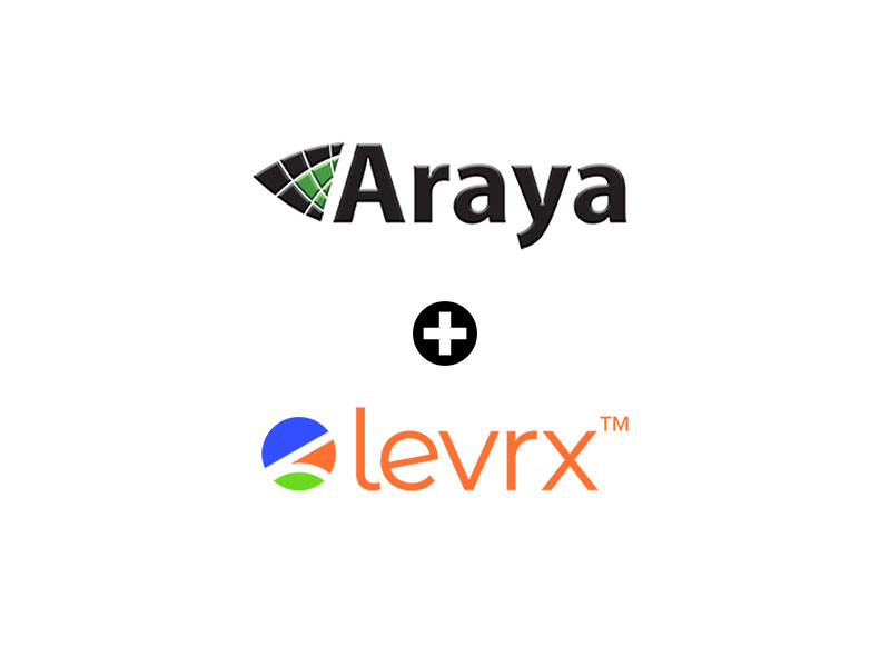 Araya + Levrx logo